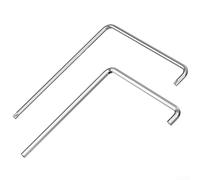 2 herramientas profesionales de ajuste de ventana para Torx 15 4 mm hexagonal y 4 mm tornillos de cabeza de bola en marco de ventana y calibración de pista