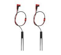 2 Juegos Cable de Prueba de Sonda para Multímetro, Silicona | Componentes Smd y Placas Pcb, Buena Adaptabilidad, Uso en Laboratorio y Pruebas de Circuitos