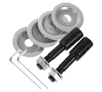 2 Juegos Eje de Conexión para Muela Abrasiva 8mm, Accesorio