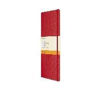 2 Libreta Clasica Tapa Blanda Rojo Escarlata Xl Rayada