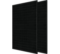 2 módulos solares, sistema "plug and play", incluyendo montaje en tejados planos - 600W - COLOR - Para tejados planos - Completo