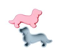 2 Moldes De Silicona Con Forma De Perro Salchicha Para Manualidades, Llavero, Molde De Arcilla Polimérica, Collar, Colgante De Epoxi, Joyería, Resina, Manualidades, Mochila, Decoración De Tartas