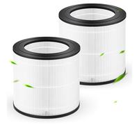 2 Pack FY0611/30 Filtro de Repuesto, Compatible con Purificador Philips 600 Serie de Aire AC0650/10 y AC0651/10, Filtro HEPA 3 en 1, Número de Pieza FY0611/30