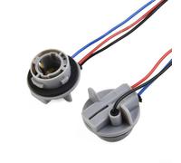 2-Pack P21/5W Brake Light Socket BAY15D Harness | Pre-wired design, simple -and-play, no tools needed, fits 1157 bulbs, brake light repair
