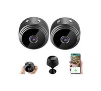 2-Pack WiFi Camera, 1080P HD Security Camera with Night Vision, Motion Detection, Small Camera [704]