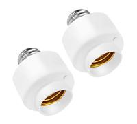 2 Paquete de Adaptador de Enchufe de Bombilla Inteligente Tuya Life Wifi E27 Soporte de Base de Lámpara de Interruptor para Amazon Alexa