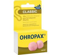 2 paquetes de tapones para los oídos Ohropax Classic - 12 tapones para los oídos