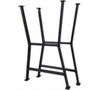 2 patas de mesa, estructura de mesa, mesa de jardín, mesa para parque, patas de acero, color . Modelo: MADRIT 9458