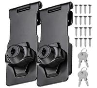 2 pcs Door lock with key, security lock, cabinet lock, sliding door lock