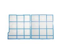2 PCS/Set Filtro De Aire Acondicionado, Compatible Con Hitachi, Tamaño De La Pantalla Antipolvo Del Aire Acondicionado: IZQUIERDA 29,8X31,5 Cm + DERECHA 28,5X31,5 Cm