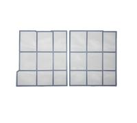 2 PCS/Set Filtro De Aire Acondicionado, Compatible Con Hitachi, Tamaño La Pantalla Antipolvo Del Acondicionado: IZQUIERDA 30X31,5 Cm + DERECHA 28,5X31