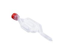 2 pcs válvula de retención de escape de 2 vías elástica de una vía Válvulas selladas de agua para fermentación casera de vino