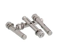 2 pernos de anclaje de hormigón con manga de tornillo de expansión hexagonal de acero inoxidable 316 A4 - M6 M8 M10 M12(M8x70mm)