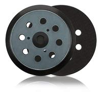 2 piezas 5 pulgadas 8 agujeros reemplazo almohadilla de lijadora gancho y hebilla de lijadora almohadilla de lijado de repuesto compatible con Makita BO5010, BO5030K, BO5031K, BO5041K