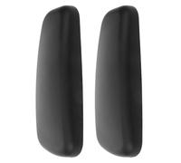 2 Piezas Almohadilla de Apoyo para Piernas del Coche, PU Negro, | Reduce Fatiga y Molestias, para Conductores y Panel Lateral del Pasajero, Uso en Casa u Oficina