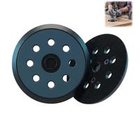 2 Piezas Almohadilla de Repuesto para Lijadora Compatible con Makita BO5041 M9202B M9204B DBO180 y Otras Lijadoras de 125 mm, Plato de Lija 8 Agujeros 125 mm para Lijadora Orbital Excéntrica