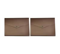 2 Piezas Carpeta de Acordeón A4 Portátil de Plástico | Clasificadora Multicapa, Organiza y Guarda Documentos, Uso Formal, Ligera y Práctica