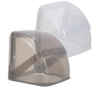 2 Piezas Cubierta para Enchufe Tipo 86, Ventana Transparente | Montaje en Pared, Visor Claro del Estado, Reduce Riesgo de Choque, Apta para Jardín y Eventos Temporales