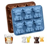 2 Piezas Cubiteras para Hielo, Cubitera Silicona, Cubitera Hielo sin BPA