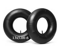 2 piezas de aire de cámara 13x5.00-6, tubos interiores de repuesto con válvula TR13 cámaras de aire de rueda carretilla neumático de repuesto rueda con una fuerte capacidad de carga, para carretilla
