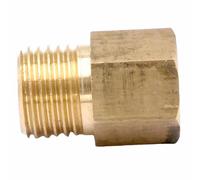 2 Piezas de Conector Reductor de Latón Hembra-Macho de 1/8\", 1/4\", 3/8\", 1/2\", BSP, M5, M6, M8, M10, M12, M14, M16, M20 para Manómetro 3I8 inch BSP Female