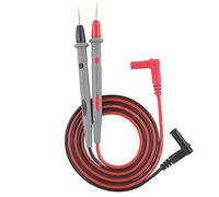 2 piezas de prueba Punta de aguja Sonda Pluma Cable Cable de prueba Conectores electrónicos automotrices esenciales Kit de voltímetro 20A 109cm Suite profesional Herramienta de mano para la mayoría
