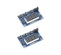 2 Piezas HX711 Celda de Carga AD Sensor de Presión de Peso Módulo AD con Pantalla Instrumento de Pesaje de 24 Bits Balanza Electrónica