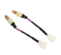 2 Piezas Interruptor de Luz de Freno Aleación M10x1.25, para Coche | Respuesta Instantánea, Conector Enchufable, Ajuste Estándar al Pedal, para Sedanes y Taller Mecánico