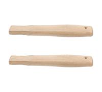 2 Piezas Mango de Repuesto para Martillo de Uña, Madera, Ajuste | Diseño de Orificio Único, Forma Ergonómica y Acabado Liso, Reemplazo Fácil para Uso en Campamento y Taller