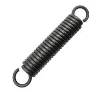 2 Piezas Muelle de extensión de acero para muelles con gancho spring, diámetro del alambre 4.0mm, OD 27mm, Longitud 180mm, Resorte de tensión de fuerza