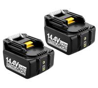 2 Piezas para sustituir la batería de Makita para BL1430, BL1415, BL1440, 196875-4, 194558-0, 195444-8. Batería Recargable con indicador LED, 5.0AH, 14.4V.