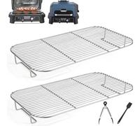 2 piezas parrilla de acero inoxidable para Ninja Woodfire XL Pro OG850EU OG901EU