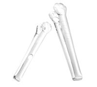 2 Piezas Pinzas para Pan de Acero Inoxidable 304, Diseño Gato | Buffet y Postres, Agarre Antideslizante, Fáciles de Limpiar, Color Plata, Uso Restaurante y Feast