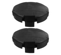 2 Piezas Protector de Cabezal de Cortacésped 450, Tapa ABS | Recambio para Trimmer Head y Lawn Trimmer, Instalación Fácil, Seguridad Mejorada, Color Negro