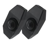 2 Piezas Regulador de Intensidad 220v Mando Giratorio | ABS Negro, Control de Brillo y Encendido, para Tira y Guirnalda en Hogar