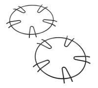 2 Piezas Rejilla para Estufa de Gas, Cinco Patas | Diseño Antideslizante y Estructura Estable, Contacto Térmico Uniforme, para Wok de Fondo Redondo y Cacerola
