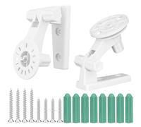 2 Piezas Soporte Camara Vigilancia/Soporte de Pared para Cámara de Seguridad, Soporte de Pared de Metálico Compatible con TP-Link Tapo C200/ C210/ C220/ Tc70, Kasa Ec70/ Kc410s Cámara Vigilancia