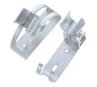 2 Piezas Soporte para Ducha de Mano de Aluminio Ajustable | Ángulo Regulable, Instalación sin Herramientas, Compatibilidad, Acabado Plata, Uso con Cabezal y Rociador