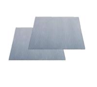 2 Piezas Sushi Roller Mat Silicona, Esterilla De Silicona para enrollar sushi Reutilizable Sushi Mat Esterilla Sushi Lavable Antiadherente Rolling Mat para Cocina Casera Esterilla Japonesa Para Sushi