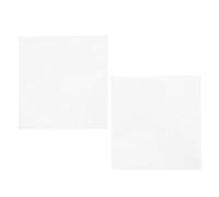 2 Piezas Tapa Ciega para Placa de Interruptor, Color Blanco PC | Acabado Mate sin Tornillos, Abertura Simple, Uso en Oficina y Hogar, Ajuste, Protege Contactos