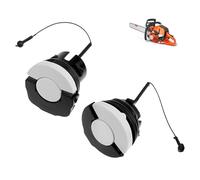 2 Piezas Tapon Aceite para Motosierra Stihl, (1 Grande + 1 Pequeña), Tapón Gasolina Compatible con Stihl 024 034 036 MS171 MS181 MS192 MS210 MS230 MS250 MS260 MS340 MS360 MS381 HT100 HT101 HT130 HT131
