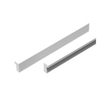2 Piezas Tiradores de Gabinete Blanco Perillas de Cajones Aluminio macizo,Pomos Puerta En forma de L,picaportes para Mueble Asa de proa armario,Mango Baño Manijas Cocinas (200mm)