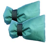 2 Piezas Verde 22 * 18cm Cubiertas Impermeables Grifos Cubierta Para Grifos de Invierno,Cubierta Gruesa Para Grifo Para Lnvierno,Funda Grifo Jardin Rustico
