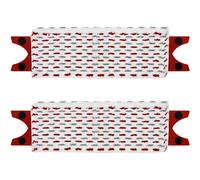 2 recambios de fregona compatibles con Vileda UltraMax - Cabezal plano - Accesorios de paño - Lavable y reutilizable - Para la limpieza de suelos - 46 x 14 x 1,5 cm