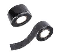 2 rollos de cinta adhesiva autosellante de silicona, cinta aislante resistente al calor, cinta de reparación impermeable, autoadhesiva, 2,5 mm x 3 m para reparaciones impermeables, conexiones