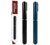 2 sacacorchos, abridor de vino, abrebotellas de vino, presión de aire, juego de abrebotellas de vino, negro y azul, 2 en 1 con cortador de láminas, bomba de aire portátil para corcho natural, apertura