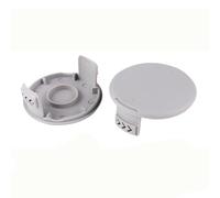 2 tapas de repuesto para carrete de recortadora, cubierta de cabezal de desbrozadora, compatible con recortadoras de césped Ryobi AC14HCA AC14RL3A
