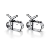 2 tensores de alambre, tensor de cuerda de alambre, fijación para lona de piscina, tensor de cuerda