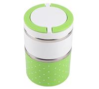 2 Tier Stainless Steel Lunch Box, Insulated Stackable Food Container | Lunch Container, Hot Case for Food Keep Warm Lunch Box Stainless Steel Food Jar for Hot and Cold Food