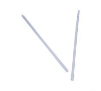 2 tiras de sellado de puerta de ducha de 50 cm, junta de goma transparente para deflector de agua de fondo de vidrio de 6 a 12 mm, Reino Unido (6 mm)